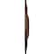 Ekena Millwork Traditional Ceiling Medallion (Fits Canopies up to 8 1/4"), 31 1/2"OD x 2 1/2"P, Root Beer Crackle CM31TRRBC - alternate 2